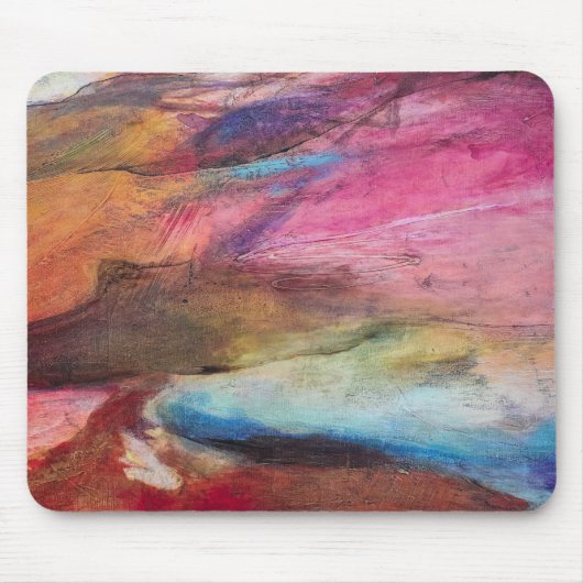 Fuchsia Expression Mousepad (Vorne)