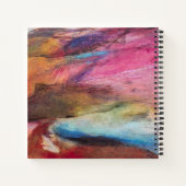 Fuchsia Expression Notizblock (Rückseite)