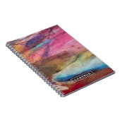 Fuchsia Expression Notizblock (Rechte Seite)