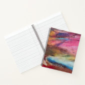 Fuchsia Expression Notizblock (Innenseite)