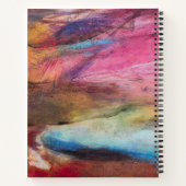 Fuchsia Expression Notizblock (Rückseite)