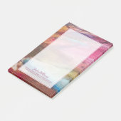 Fuchsia Expression Post-it Klebezettel (angewinkelt)