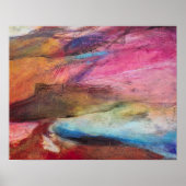 Fuchsia Expression Poster (Vorne)