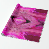 Fuchsia-Fantasie Geschenkpapier (Ungerollt)
