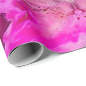 Fuchsia-Fantasie Geschenkpapier (Rolleneckpunkt)