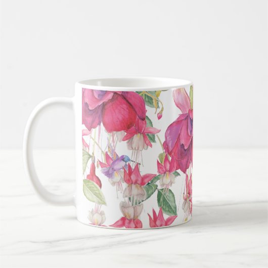 Fuchsia Fantasy Kaffeetasse (Links)