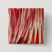 Fuchsia Feather Fringe Button (Vorderseite)