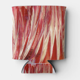 Fuchsia Feather Fringe Dosenkühler