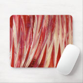 Fuchsia Feather Fringe Mousepad (Mit Mouse)