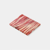 Fuchsia Feather Fringe Post-it Klebezettel (angewinkelt)