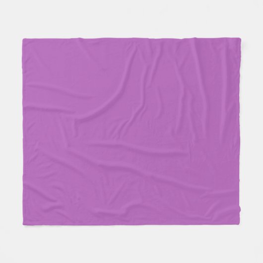 Fuchsia Fleece Blanket (Vorderseite (Horizontal))