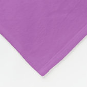 Fuchsia Fleece Blanket (Ecke)