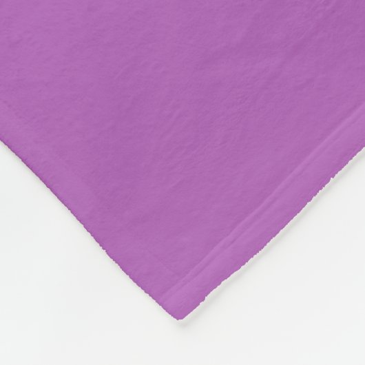 Fuchsia Fleece Blanket (Ecke)