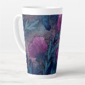 Fuchsia floral milchtasse (Linke Ecke)