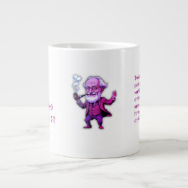 Fuchsia Freud Psychology Rorschach Test Quote for  Jumbo-Tasse