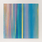"Fuchsia Fusion" Abstrakte Seascape Puzzle (Horizontal)