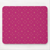 Fuchsia | Golden Zinnia Sun Mousepad (Vorne)