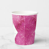 Fuchsia-ID954 für Hochzeiten Pappbecher (Rechts)