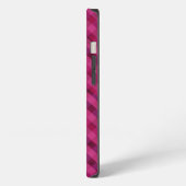 Fuchsia Kariert - Custom iPhone 6 Tough Case Hülle (Linke Seite)