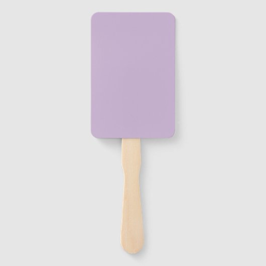 Fuchsia Lavender Wedding Program Fans Fächer (Rückseite)