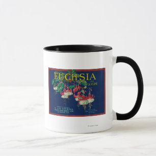 Fuchsia Lemon LabelLa Verne, CA Tasse