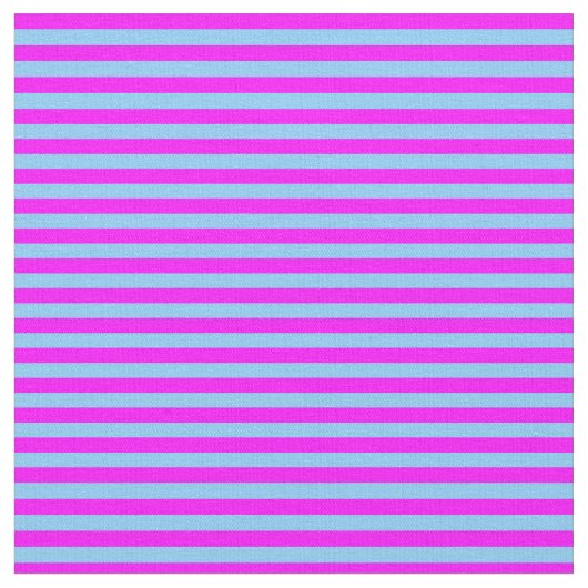 Fuchsia & Light Sky Blauer Farbmuster Stoff (Nahaufnahme)