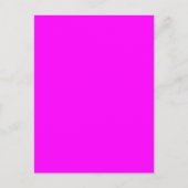 Fuchsia Magenta Rosa Trend Farbe Hintergrund Postkarte (Vorderseite)