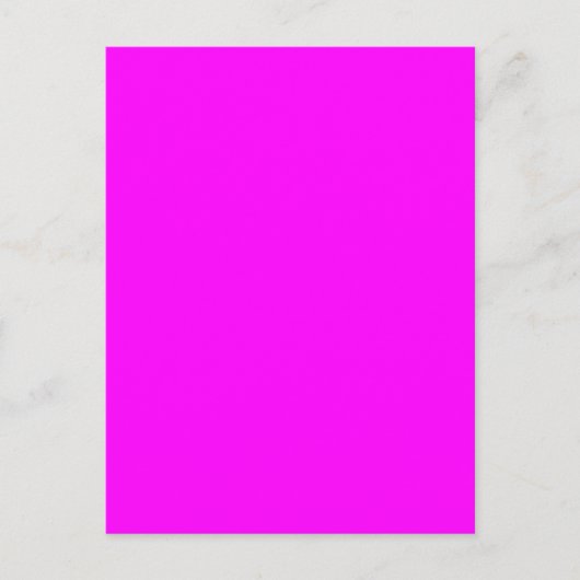 Fuchsia Magenta Rosa Trend Farbe Hintergrund Postkarte (Vorderseite)