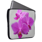 Fuchsia Moth Orchias auf einem Laptop Laptopschutzhülle (Vorne Rechts)