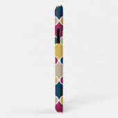 Fuchsia Navy marokkanisches Gittermonogramm Case-Mate iPhone Hülle (Hinten/Rechts)