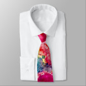 Fuchsia Neck Tie Krawatte (Gebunden)