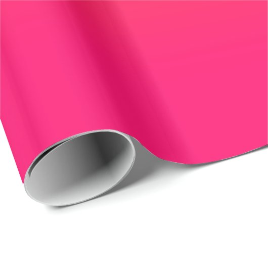 Fuchsia Orange Gradient Geschenkpapier (Rolleneckpunkt)