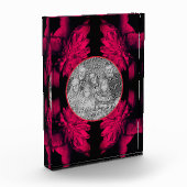 Fuchsia Peony Abstrakt Floral Add Your Fotoblock (Links)