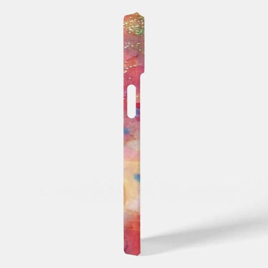 FUCHSIA PINK ABSTRAKT Blue Sapphire Gemstone Case-Mate iPhone Hülle (Rückseite / Rechts)