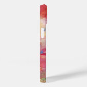 FUCHSIA PINK ABSTRAKT Blue Sapphire Gemstone Case-Mate iPhone Hülle (Rückseite / Rechts)