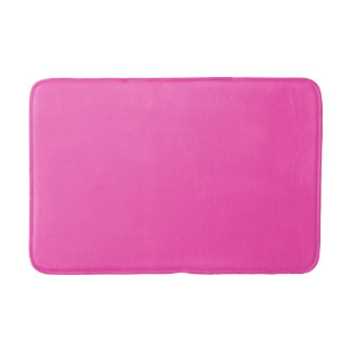 Fuchsia Pink Bath Mat Badematte