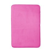 Fuchsia Pink Bath Mat Badematte (Vorderseite Vertikal)