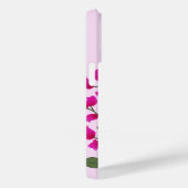 Fuchsia Pink Bougainvillea Monogram Phone Case (Rückseite / Rechts)