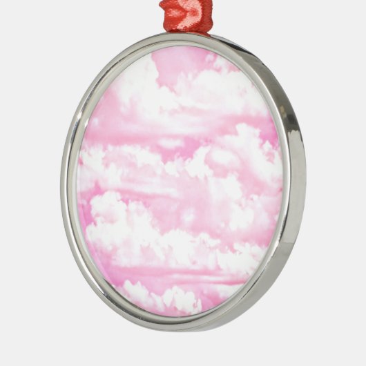 Fuchsia Pink Happy Clouds Dekoration (Links)