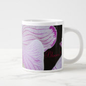 Fuchsia Pink Orchid Jumbo-Tasse (Rechts)