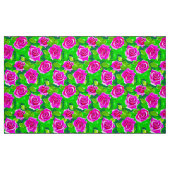 Fuchsia Pink Rose Muster Stoff (Fat Quarter (45,7 x 55,9 cm))