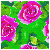 Fuchsia Pink Rose Muster Stoff (Nahaufnahme)