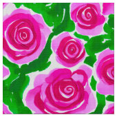 Fuchsia Pink Rose Stoff (Nahaufnahme)
