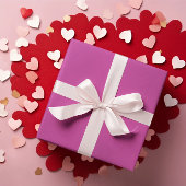 Fuchsia Pink Wrapping Paper Roll Geschenkpapier