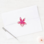 Fuchsia Plumeria Sticker (Umschlag)