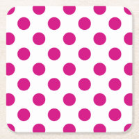 Fuchsia polka dots