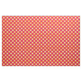 Fuchsia-Polka-Punkte auf Orange Stoff (Yard (91,4 cm))