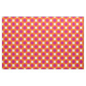 Fuchsia-Polka-Punkte auf Orange Stoff (Fat Quarter (45,7 x 55,9 cm))