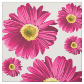 Fuchsia Pop Daisy Pattern Stoff (Muster)