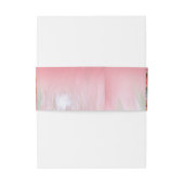 Fuchsia Protea's with Blush & Gold Envelope Band (Rückseitenbeispiel)